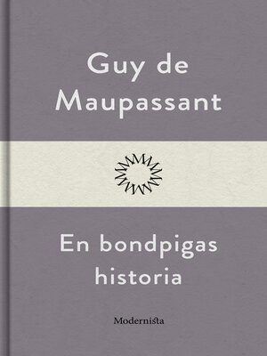 cover image of En bondpigas historia